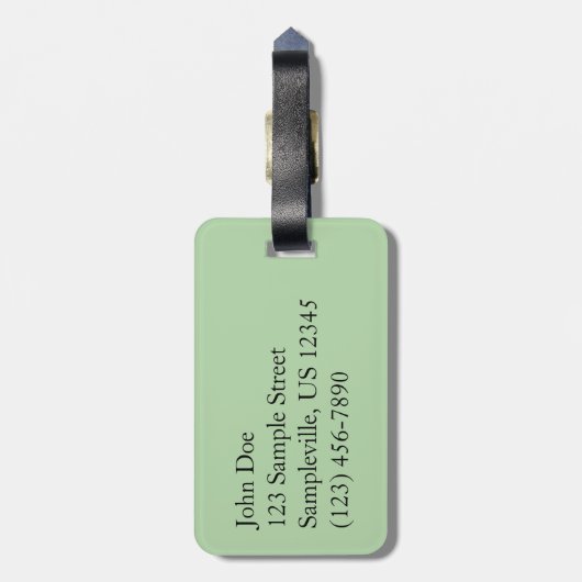 De Kaweah-rivier in het natuurpark Sequoia Bagagelabel (Achterkant verticaal)