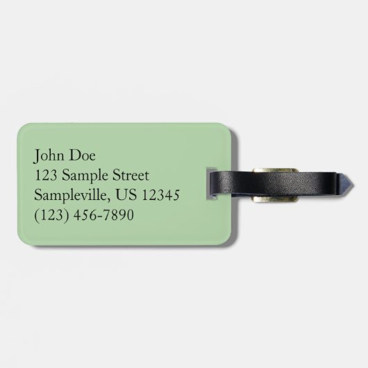 De Kaweah-rivier in het natuurpark Sequoia Bagagelabel (Achterkant horizontaal)