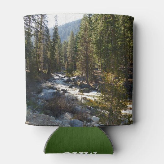 De Kaweah-rivier in het natuurpark Sequoia Blikjeskoeler (Achterkant)