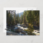 De Kaweah-rivier in het natuurpark Sequoia Briefkaart (Voorkant / Achterkant)