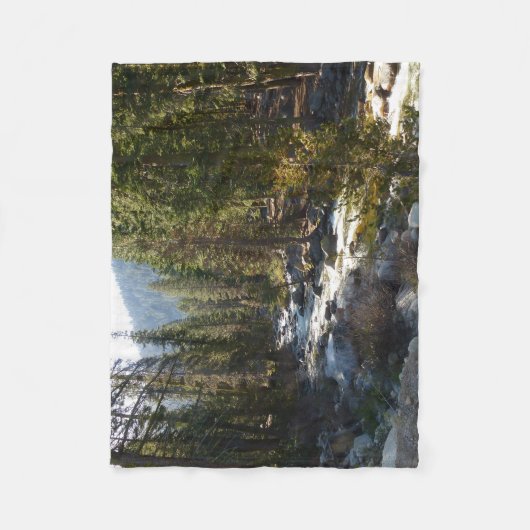 De Kaweah-rivier in het natuurpark Sequoia Fleece Deken (Voorkant)