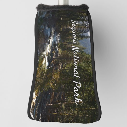 De Kaweah-rivier in het natuurpark Sequoia Golfheadcover (Draai 90)