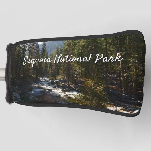 De Kaweah-rivier in het natuurpark Sequoia Golfheadcover (Voorkant)