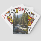 De Kaweah-rivier in het natuurpark Sequoia Pokerkaarten (Achterkant)