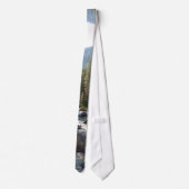 De Kaweah-rivier in het natuurpark Sequoia Stropdas (Achterkant)