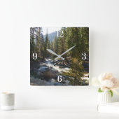 De Kaweah-rivier in het natuurpark Sequoia Vierkante Klok (Huis)