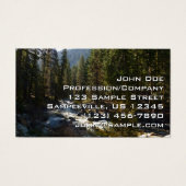 De Kaweah-rivier in het natuurpark Sequoia Visitekaartje (Voorkant)