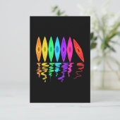 De Kayaking Bedankkaart (Staand voorkant)