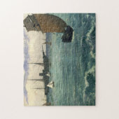 De Kearsarge bij Boulogne | Édouard Manet Legpuzzel (Verticaal)