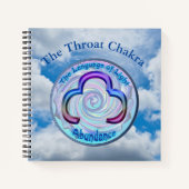 De Keel Chakra - Symbool Overvloed Notitieboek (Voorkant)