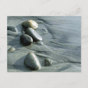 De keel op de strand briefkaart