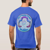 De keelchakra - Symbool Overvloed T-shirt (Achterkant)