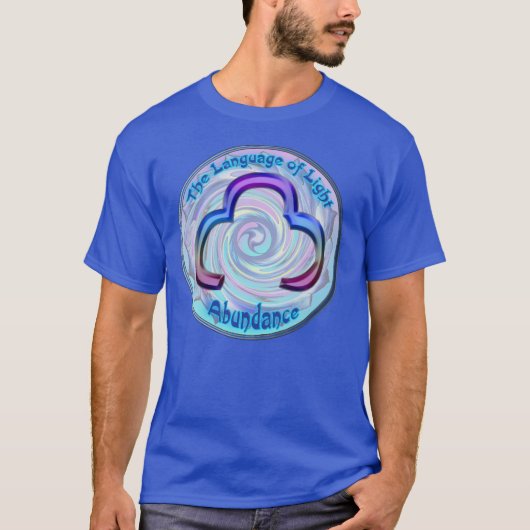 De keelchakra - Symbool Overvloed T-shirt (Voorkant)