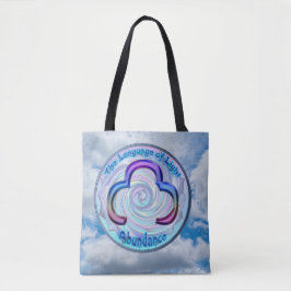 De keelchakra - Symbool Overvloed Tote Bag