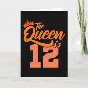 DE KEEN IS 12-jarige twaalfde verjaardag dochter Kaart