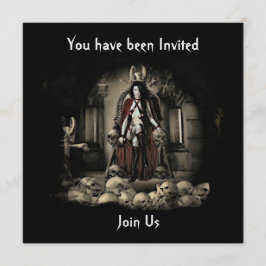 De "Keep Vampire Halloween"-uitnodiging 1 Kaart