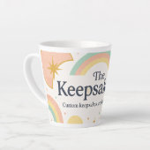 De Keepsake Co. Logo Coffee Mok (Linkerhoek)