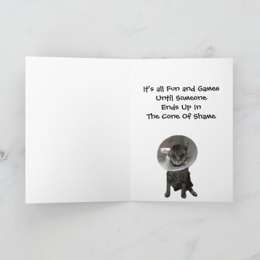 De kegel van schaamte wordt goed Kaart (Binnen)