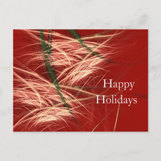 DE KEGELS VAN DE SNEEUW FEESTDAGENKAART (Voorkant)