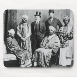 De keizer Abyssinia en zijn rechtbank" Muismat