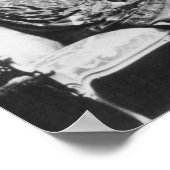 De keizer Abyssinia en zijn rechtbank" Poster (Hoek)