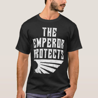 De Keizer Beschermt Scifi Epische Ruimte Gaming Ga T-shirt