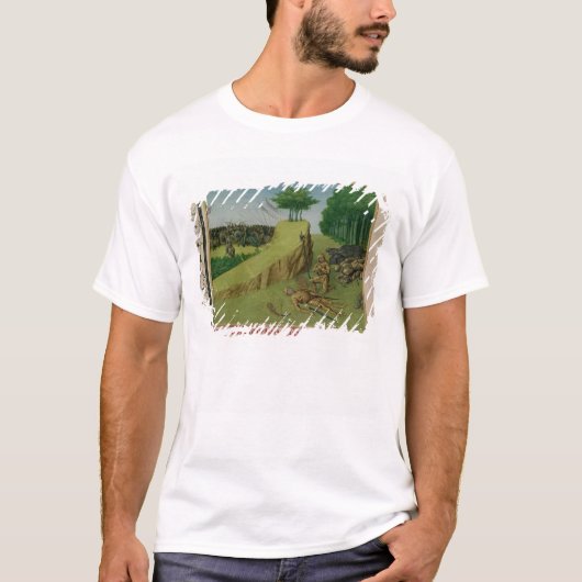 De keizer Charlemagne vindt Roland T-shirt (Voorkant)