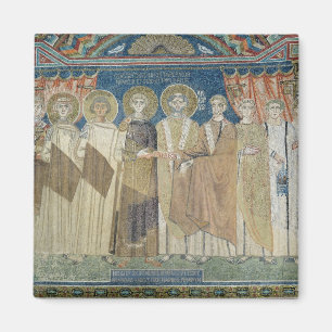 De keizer Constantine IV verleent fiscale immunite Magneet