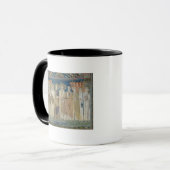 De keizer Constantine IV verleent fiscale immunite Mok (Voorkant links)