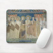 De keizer Constantine IV verleent fiscale immunite Muismat (Met muis)