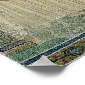 De keizer Constantine IV verleent fiscale immunite Poster (Hoek)