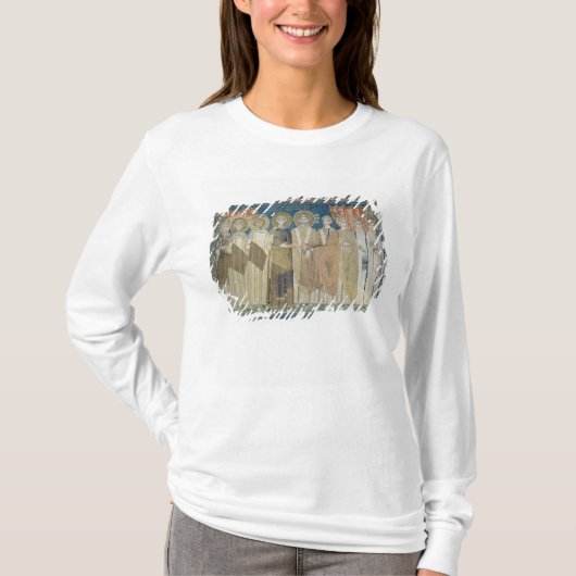 De keizer Constantine IV verleent fiscale immunite T-shirt (Voorkant)