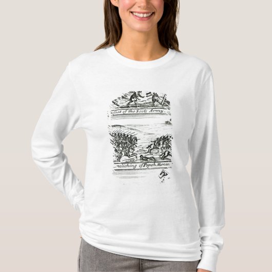 De keizer die koning Henry complimenteert T-shirt (Voorkant)