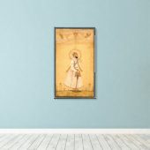 De keizer Farrukhsiyar (1683-1719) van de Larg Canvas Afdruk (Insitu (Houten vloer))