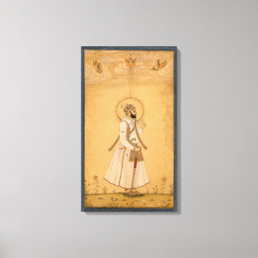 De keizer Farrukhsiyar (1683-1719) van de Larg Canvas Afdruk (Voorkant)