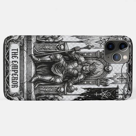 De Keizer Hoge Arcana Case-Mate iPhone Case (Achterkant (horizontaal))