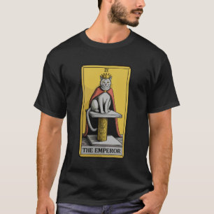 De Keizer Kat Tarotkaart Kattenkrabpaal Tre T-shirt