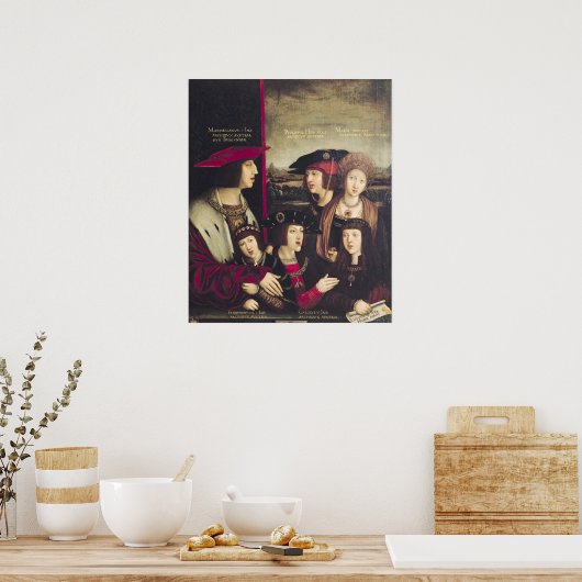 De keizer Maximilian I Poster (Keuken)