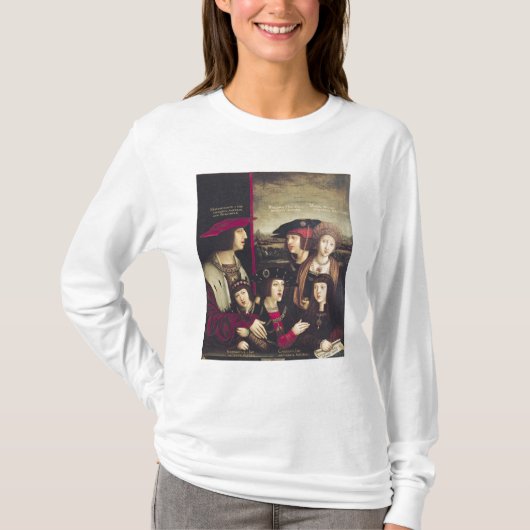 De keizer Maximilian I T-shirt (Voorkant)