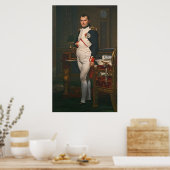 De keizer Napoleon in zijn studie aan de Tuilerie Poster (Keuken)
