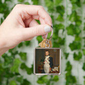 De keizer Napoleon in zijn studie aan de Tuilerieë Sleutelhanger (Hand)