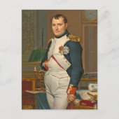 De keizer Napoleon in zijn studie op de Tuileries Briefkaart (Voorkant)