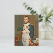 De keizer Napoleon in zijn studie op de Tuileries Briefkaart (Staand voorkant)
