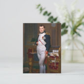 De keizer Napoleon in zijn studie op de Tuileries Briefkaart (Staand voorkant)