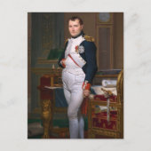 De keizer Napoleon in zijn studie op de Tuileries Briefkaart (Voorkant)