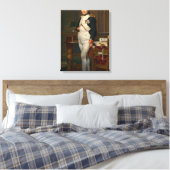 De keizer Napoleon in zijn studie op de Tuileries Canvas Afdruk (Insitu (Slaapkamer))