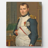 De keizer Napoleon in zijn studie op de Tuileries Fotoplaat (Voorkant)