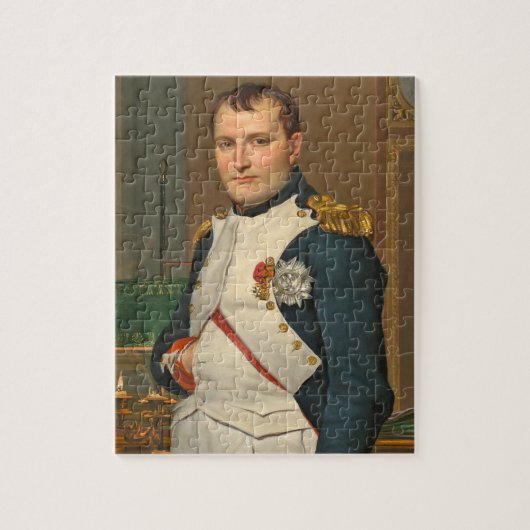 De keizer Napoleon in zijn studie op de Tuileries Legpuzzel (Verticaal)