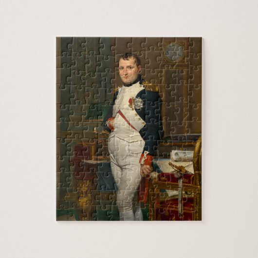 De keizer Napoleon in zijn studie op de Tuileries Legpuzzel (Verticaal)