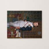 De keizer Napoleon in zijn studie op de Tuileries Legpuzzel (Horizontaal)